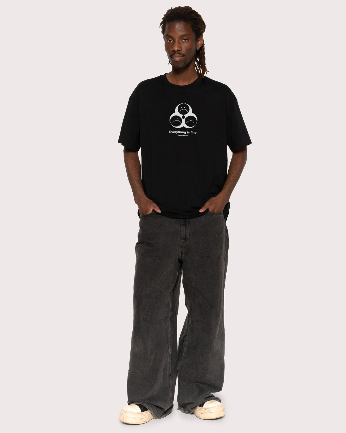 Everything Is Fine Biohazard T-Shirt product image 2
