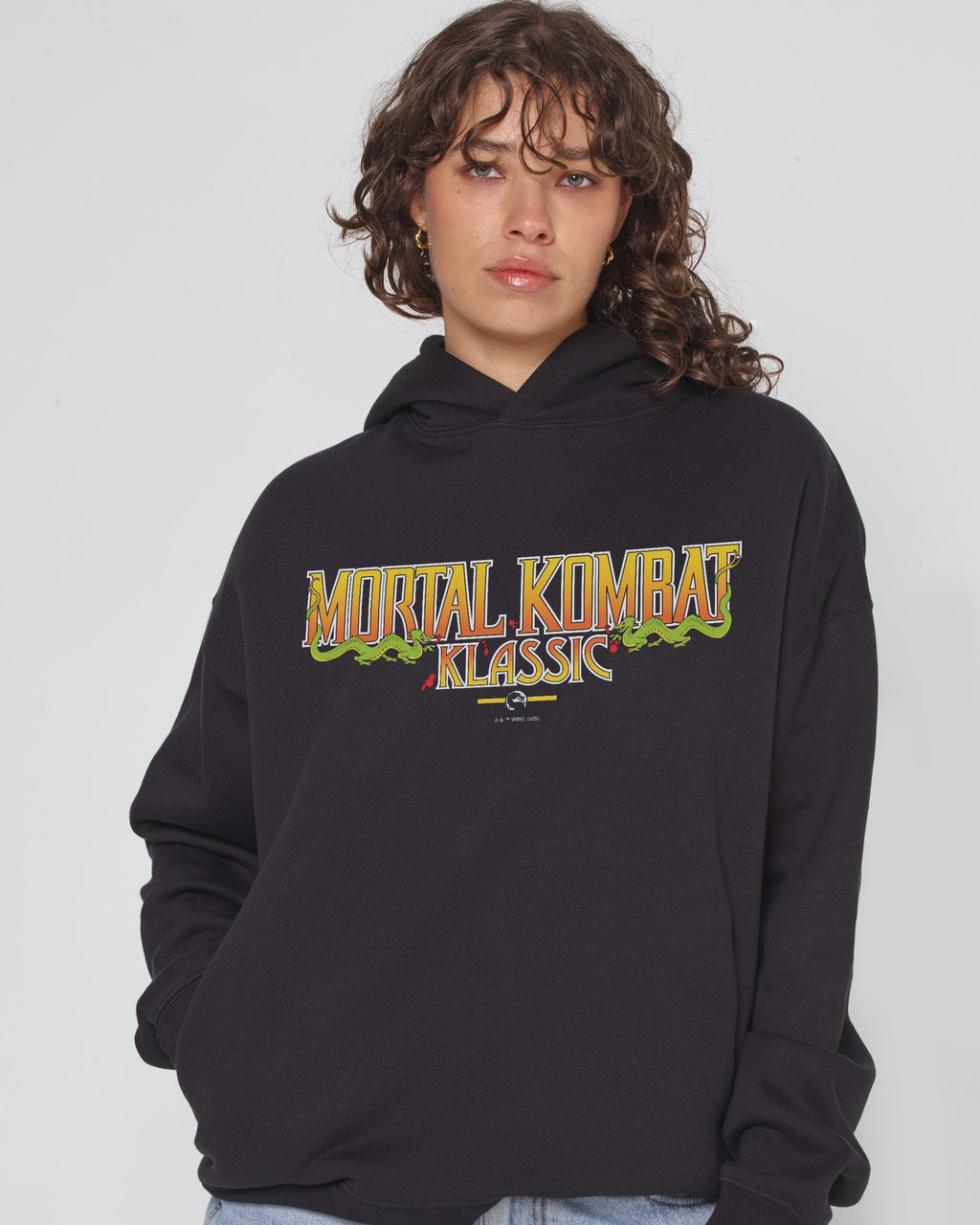 Mortal Kombat Klassic Logo Hoodie product image 3