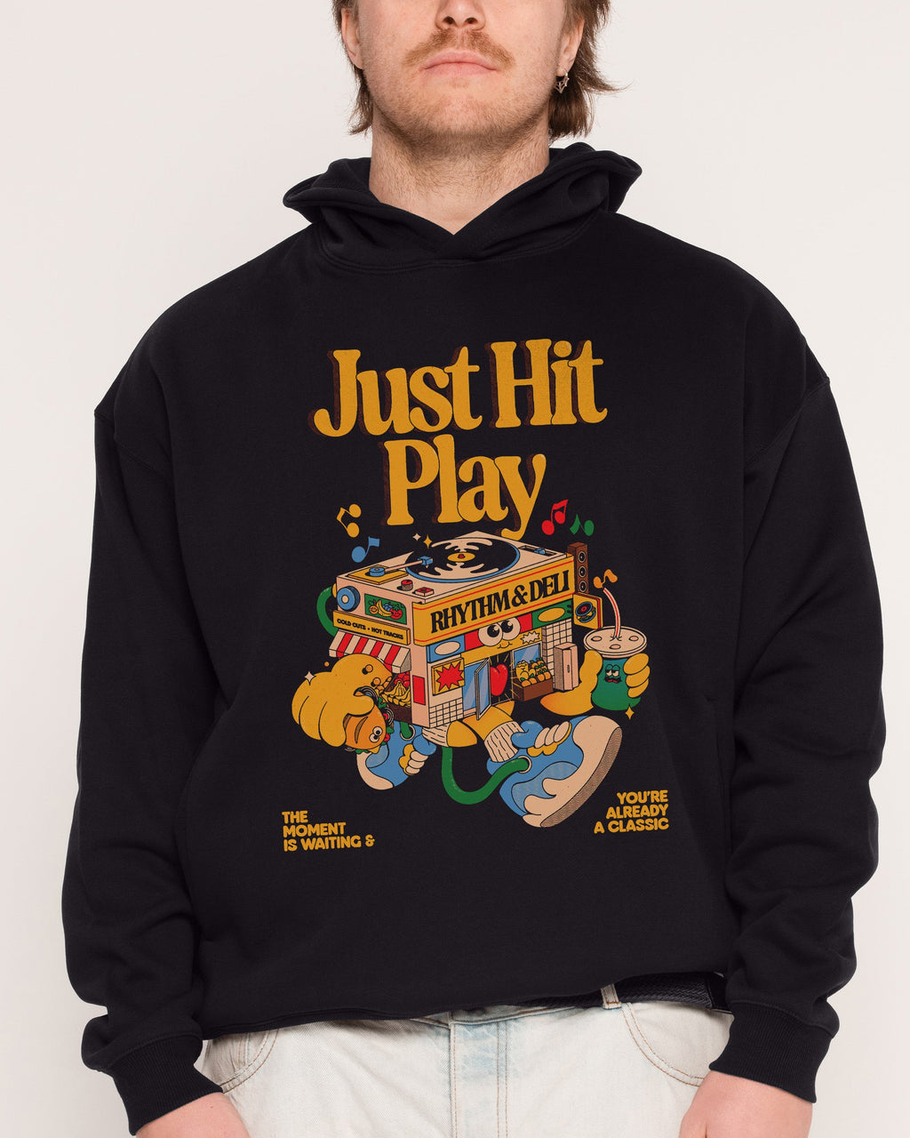 Just Hit Play Hoodie product image 1