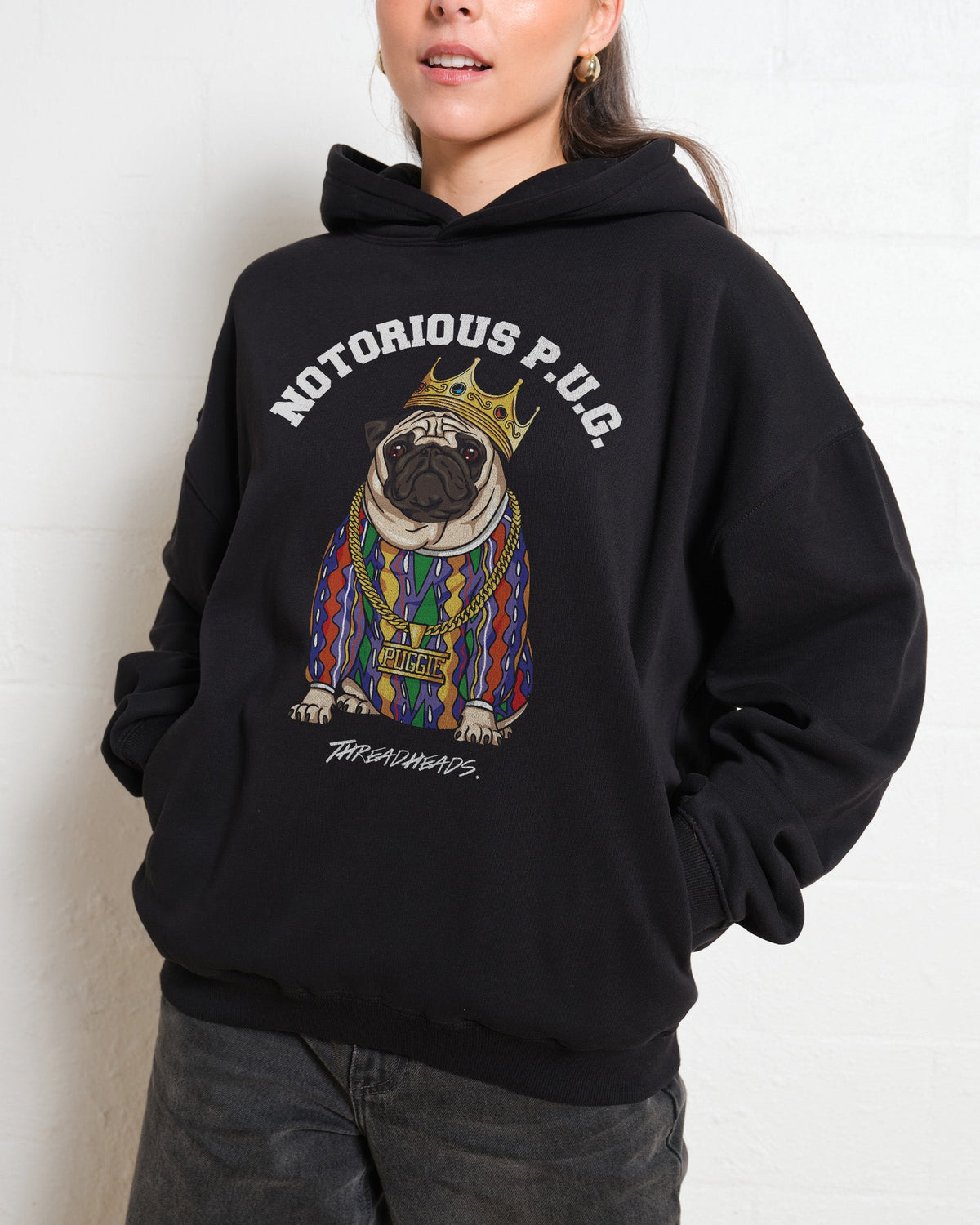 Notorious PUG Hoodie product image 2