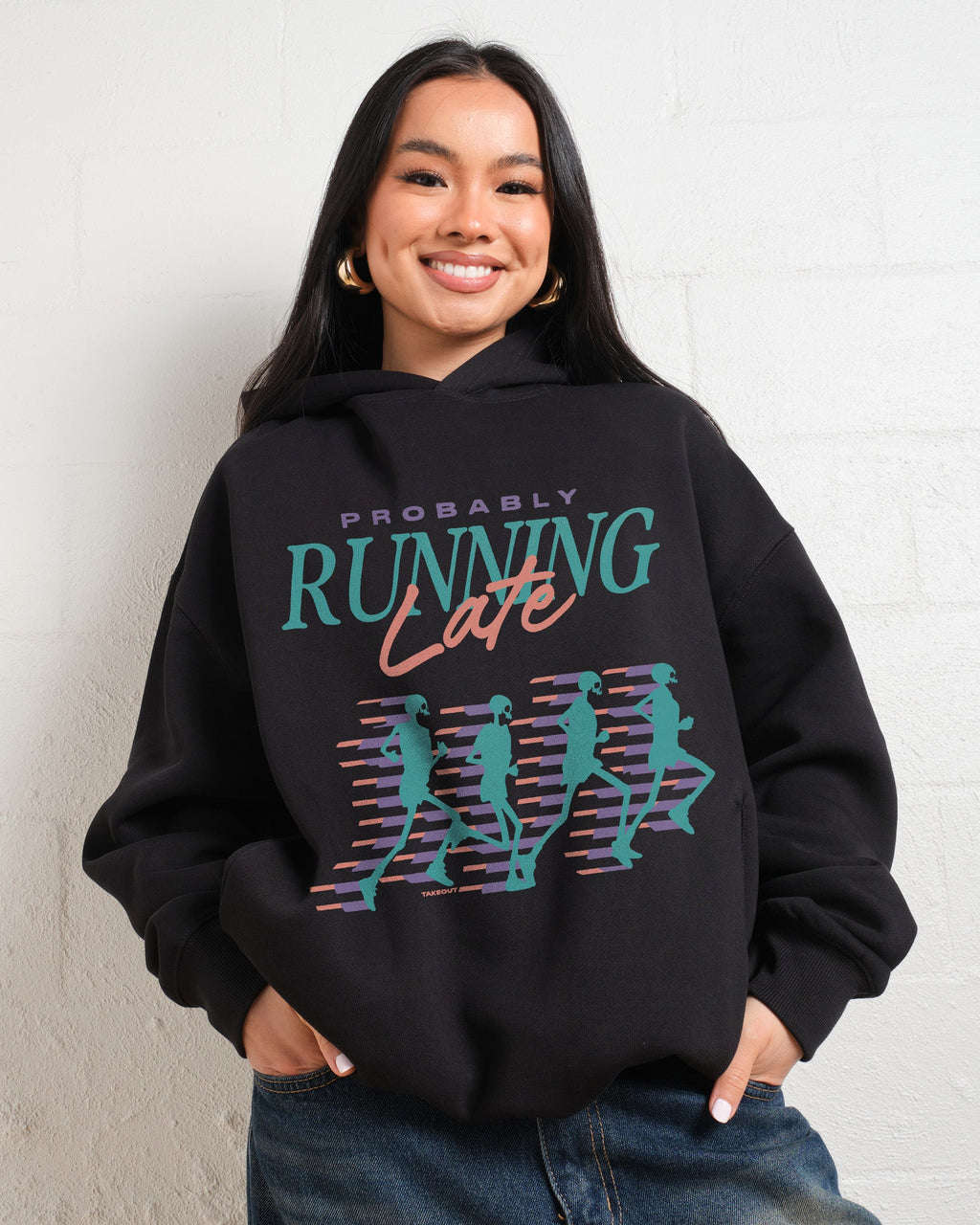 Probably Running Late Hoodie product image 1