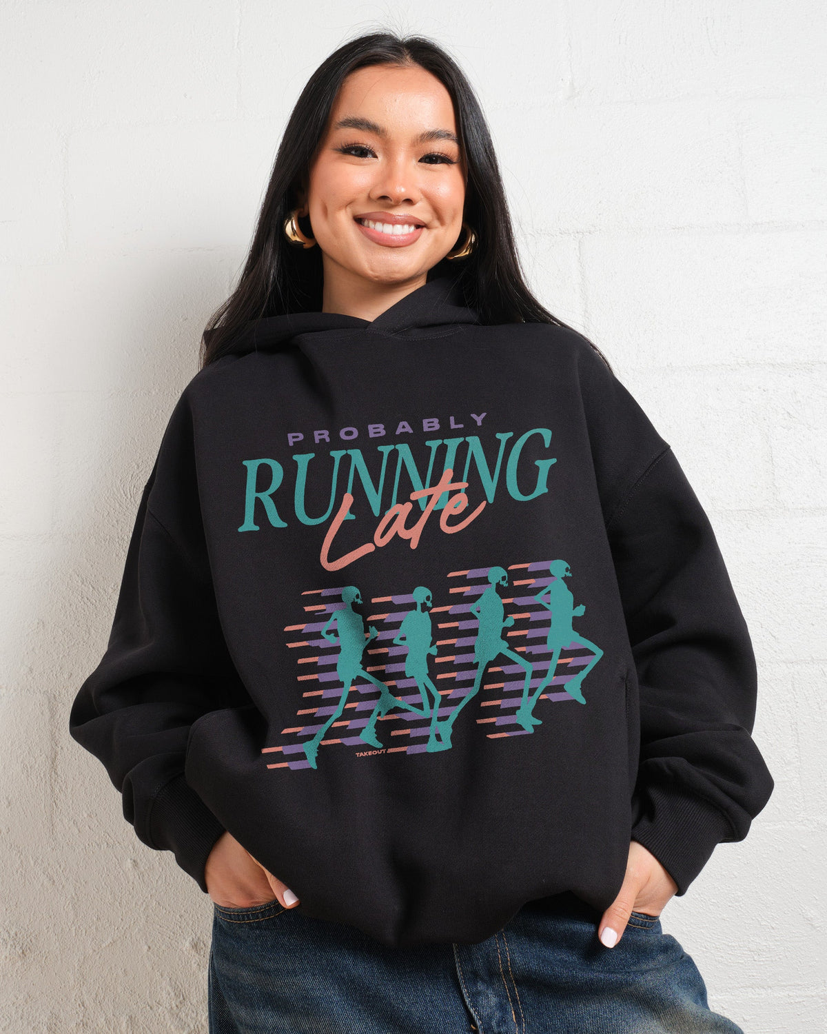 Probably Running Late Hoodie product image 1