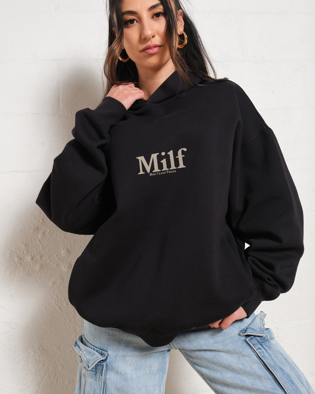 Man I Love Frogs Front and Back Hoodie product image 3