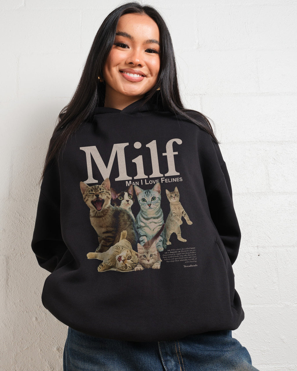 Man I Love Felines Hoodie product image 1
