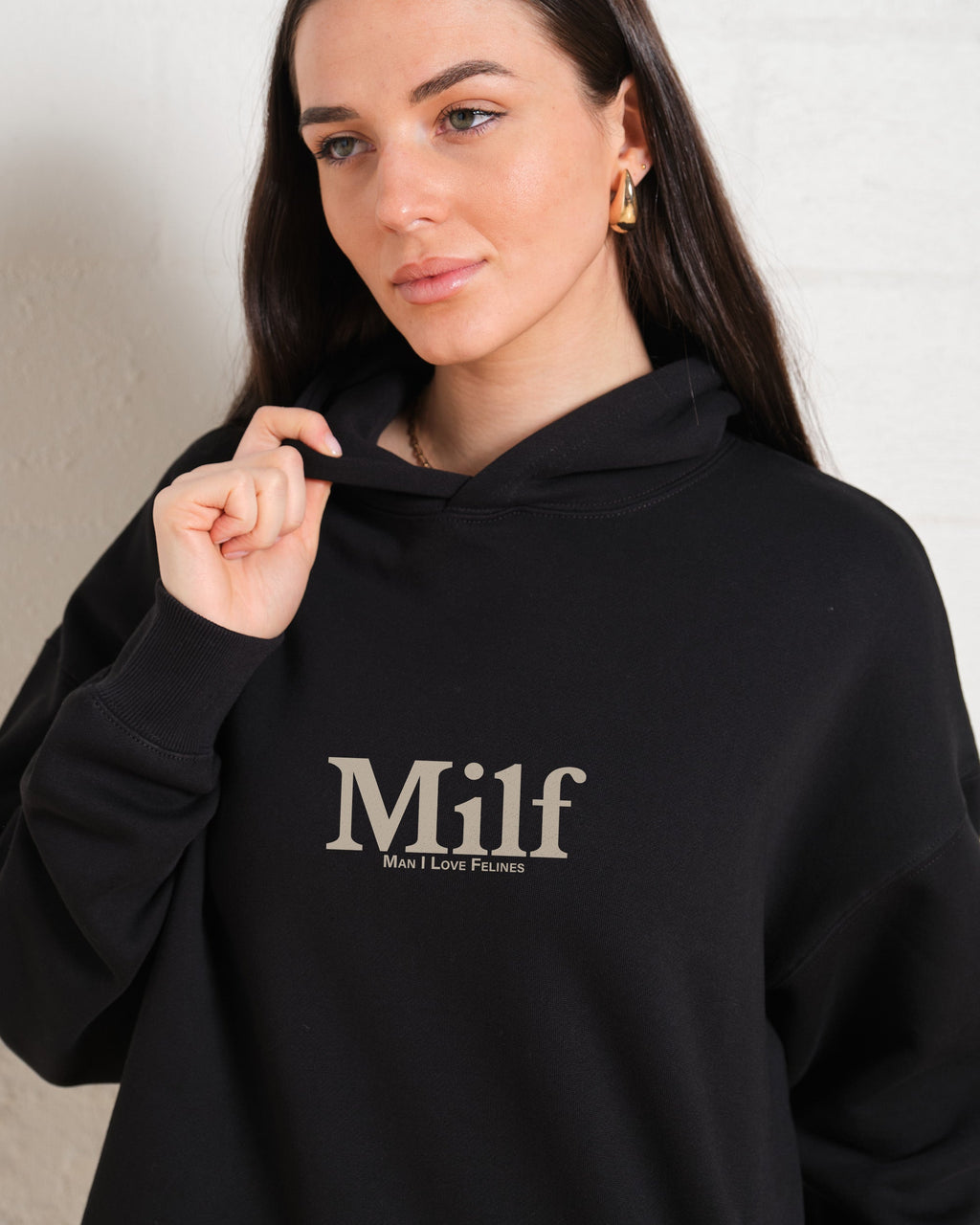 Man I Love Felines Front and Back Hoodie product image 2