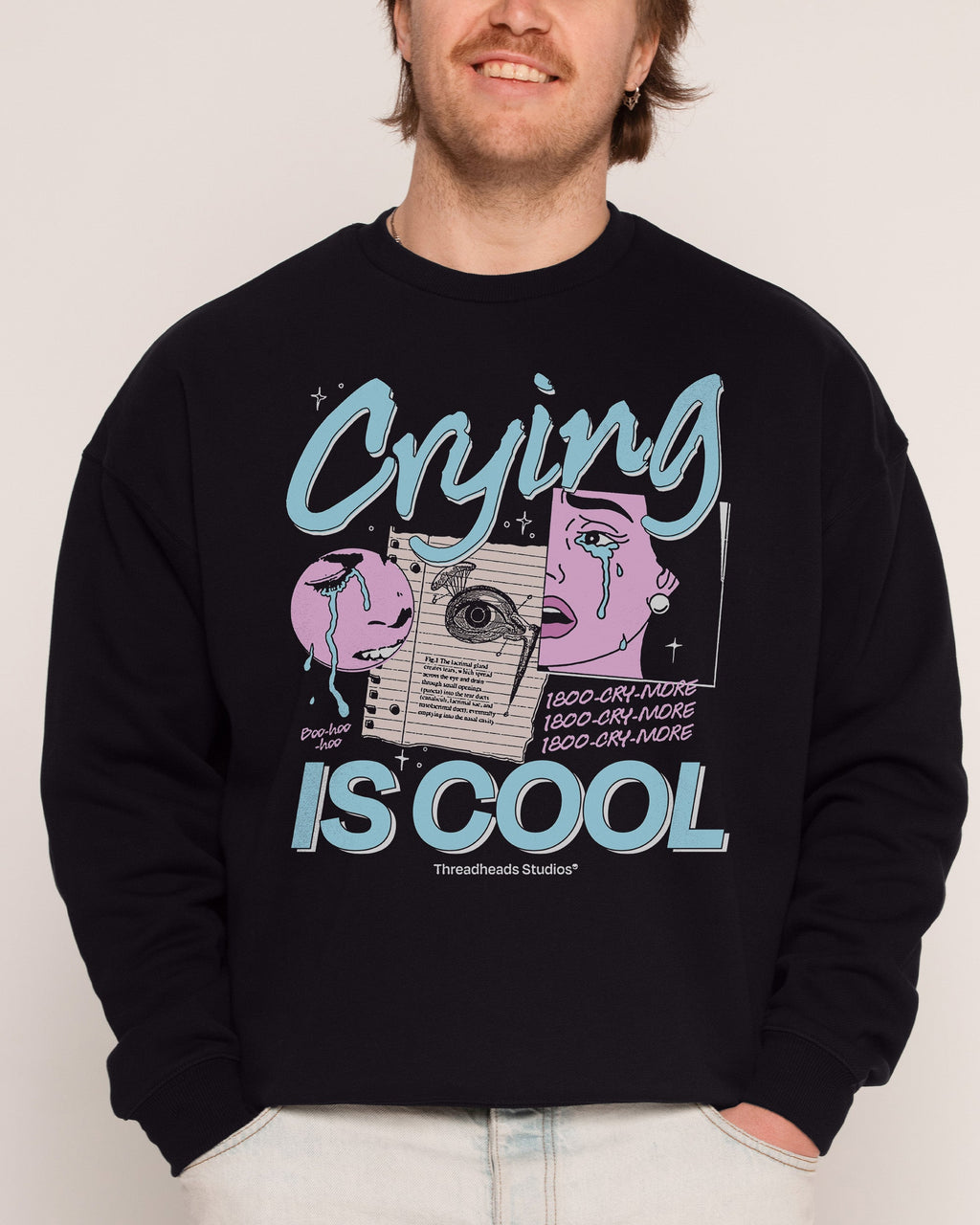 Crying is Cool Sweatshirt product image 1