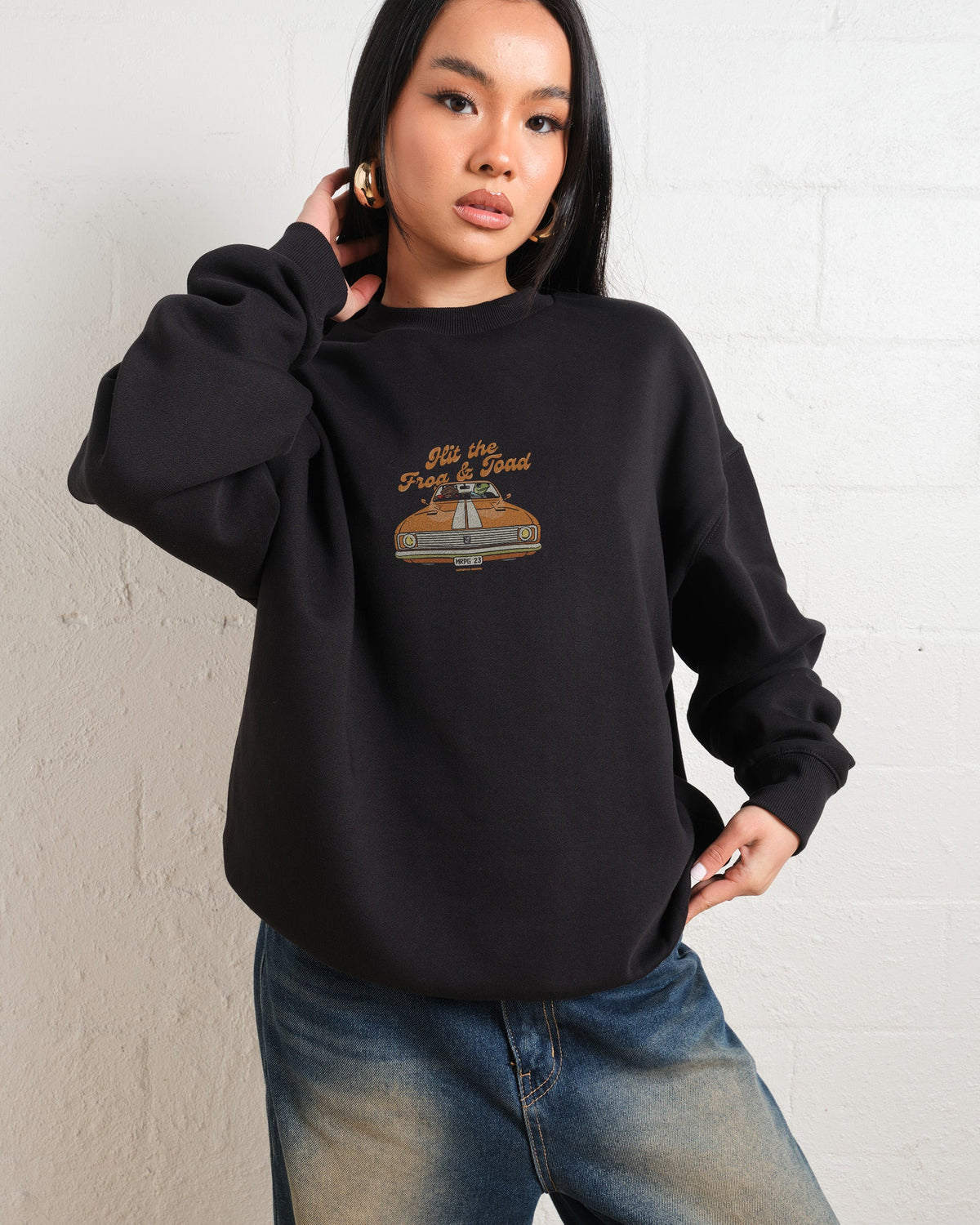 Hit the Frog and Toad Sweatshirt product image 1