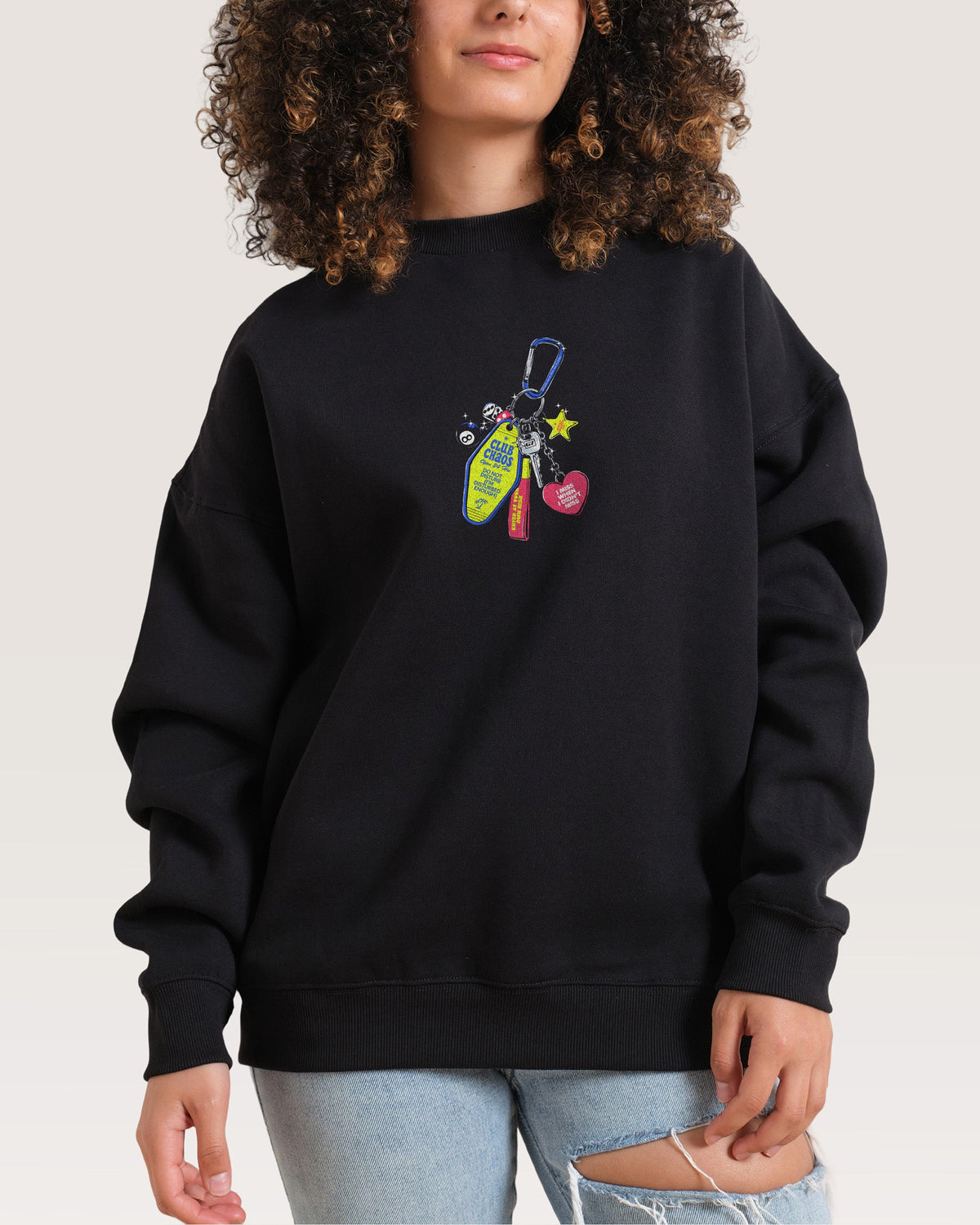 Club Chaos Key Chain Sweatshirt product image 4
