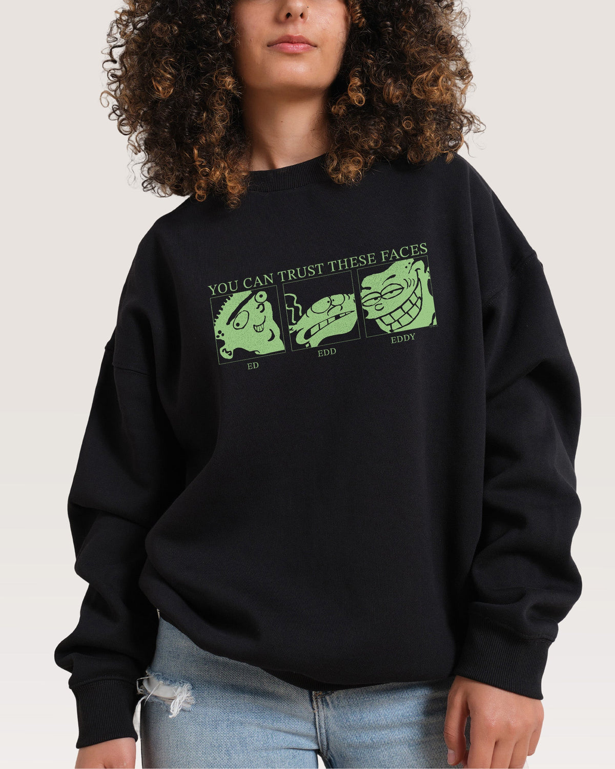 You Can Trust These Faces Sweatshirt product image 2