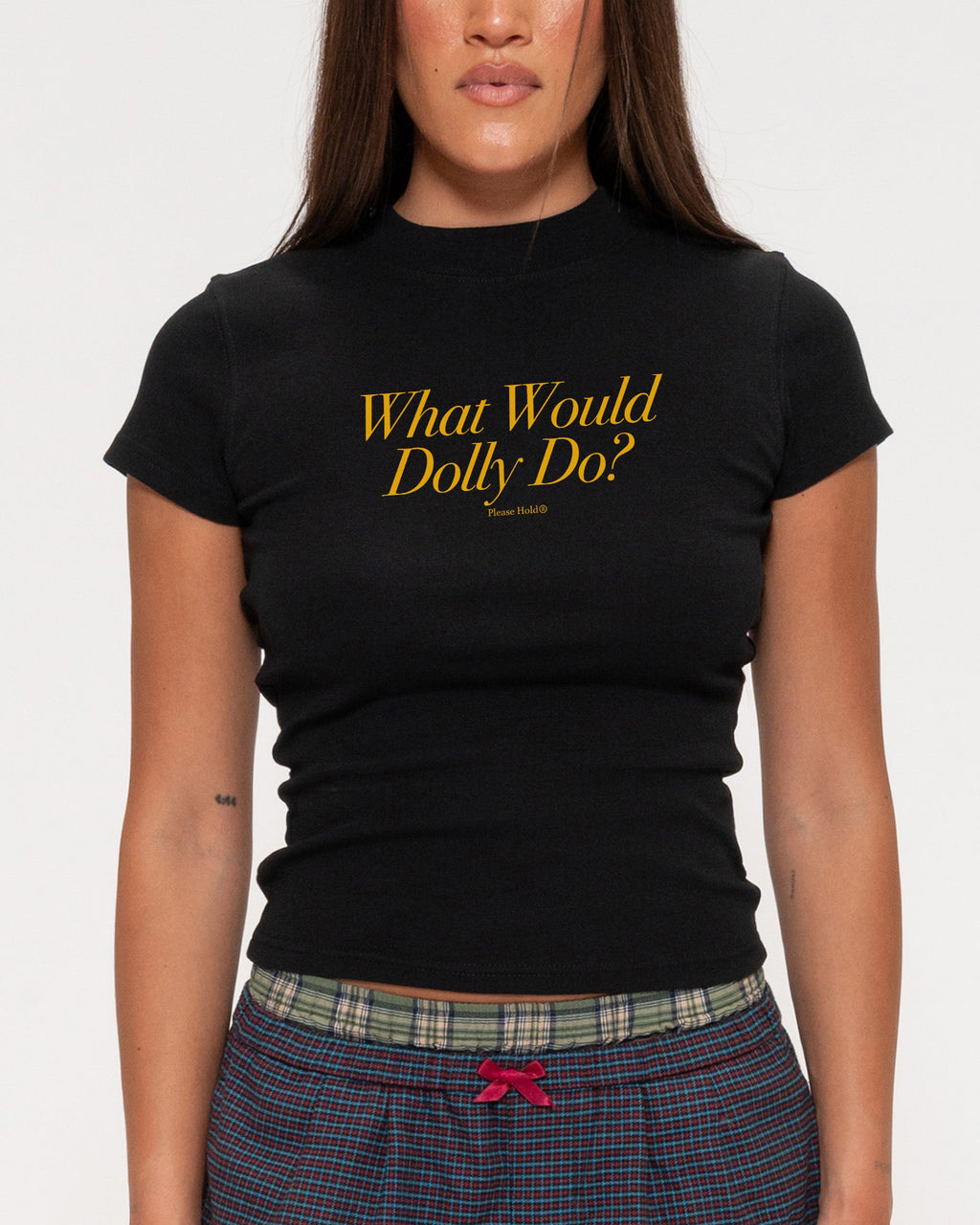 WWDD Longline Baby Tee product image 1