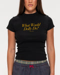 WWDD Longline Baby Tee product image 1