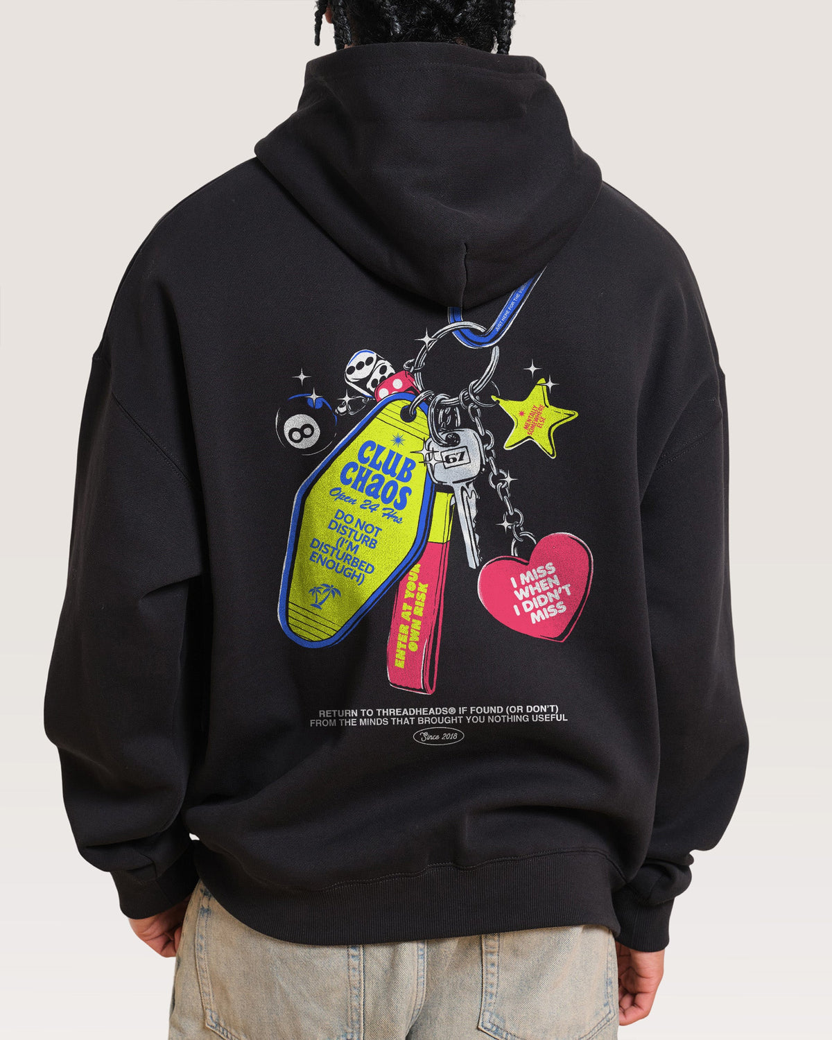 Club Chaos Key Chain Hoodie product image 1
