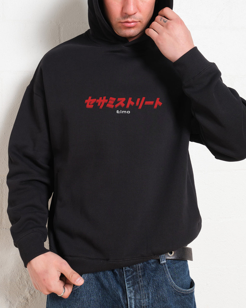 Tokyo Elmo Front and Back Hoodie product image 2