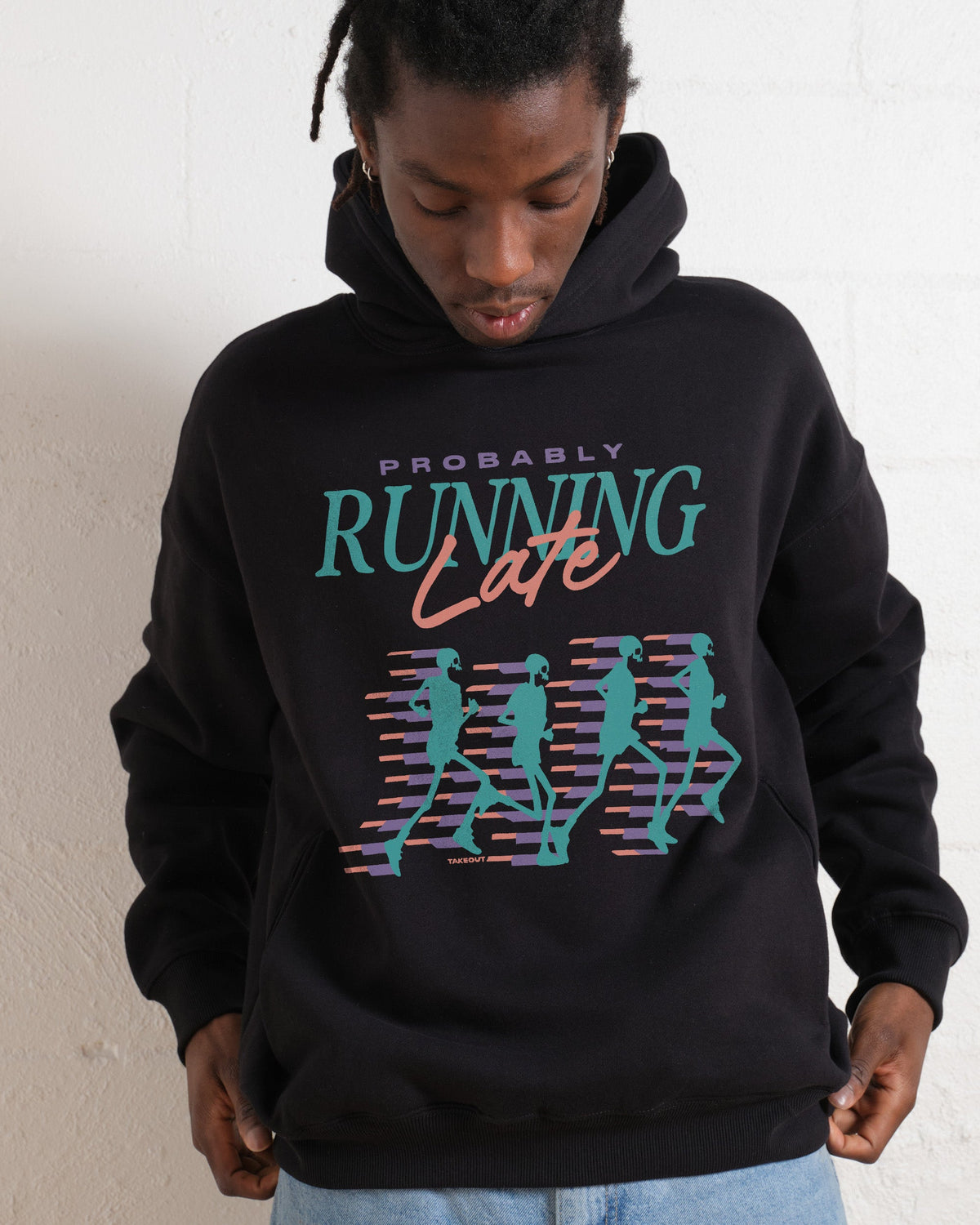 Probably Running Late Hoodie product image 2