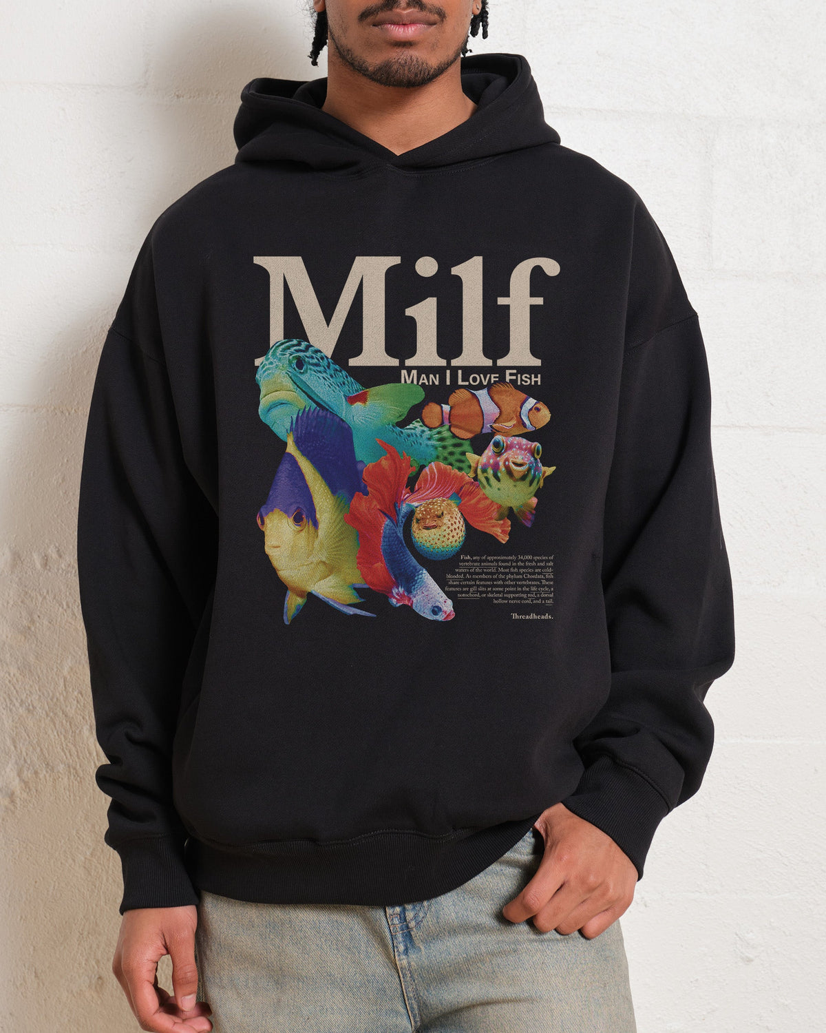 Man I Love Fish Hoodie product image 2