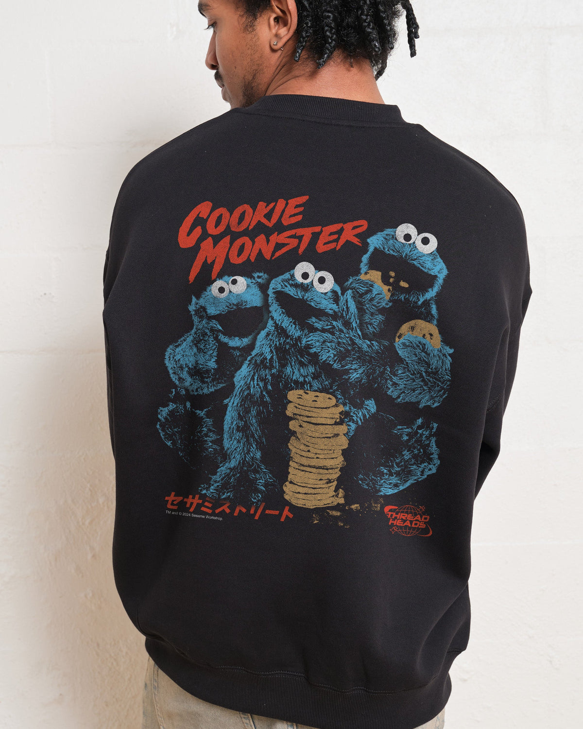Cookie Kaiju Front and Back Sweatshirt product image 3