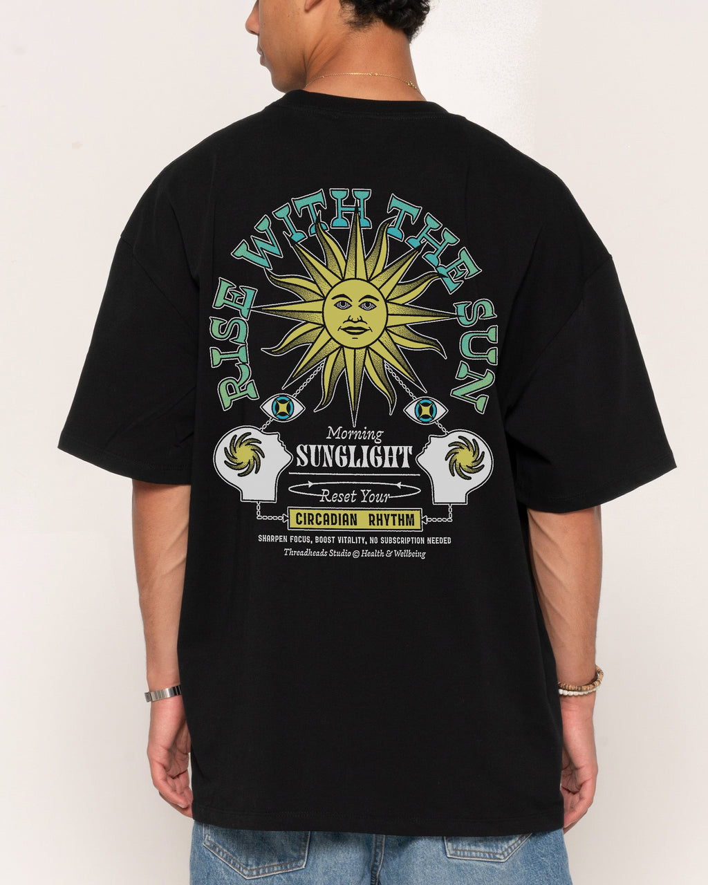 Rise With The Sun Oversized Tee product image 5