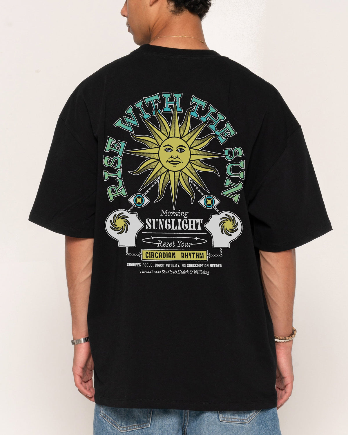 Rise With The Sun Oversized Tee product image 5