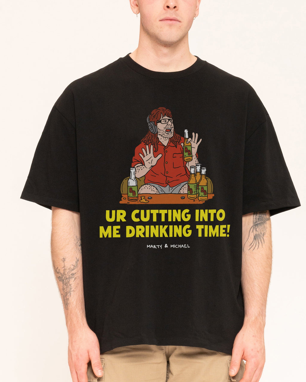 Drinking Time Oversized Tee product image 1