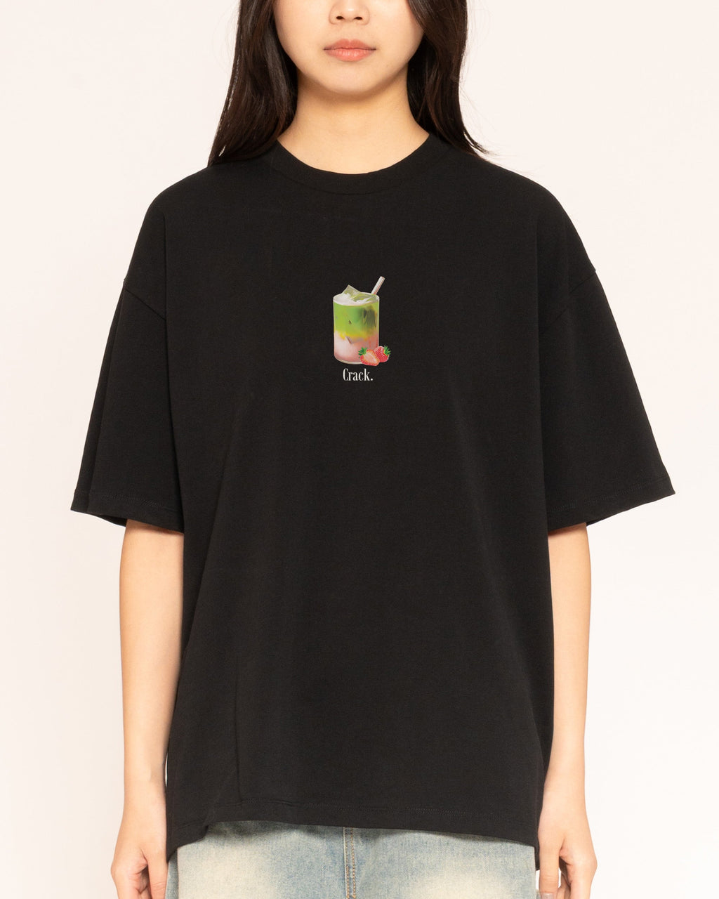 Matcha Crack Oversized Tee product image 3