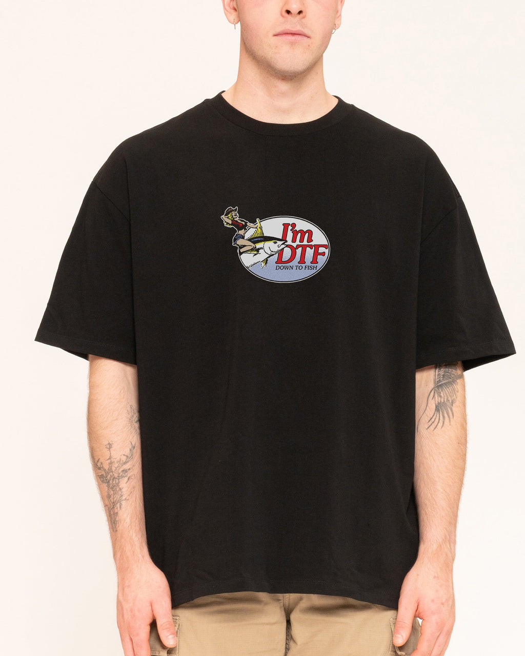 I'm DTF! Oversized Tee product image 1