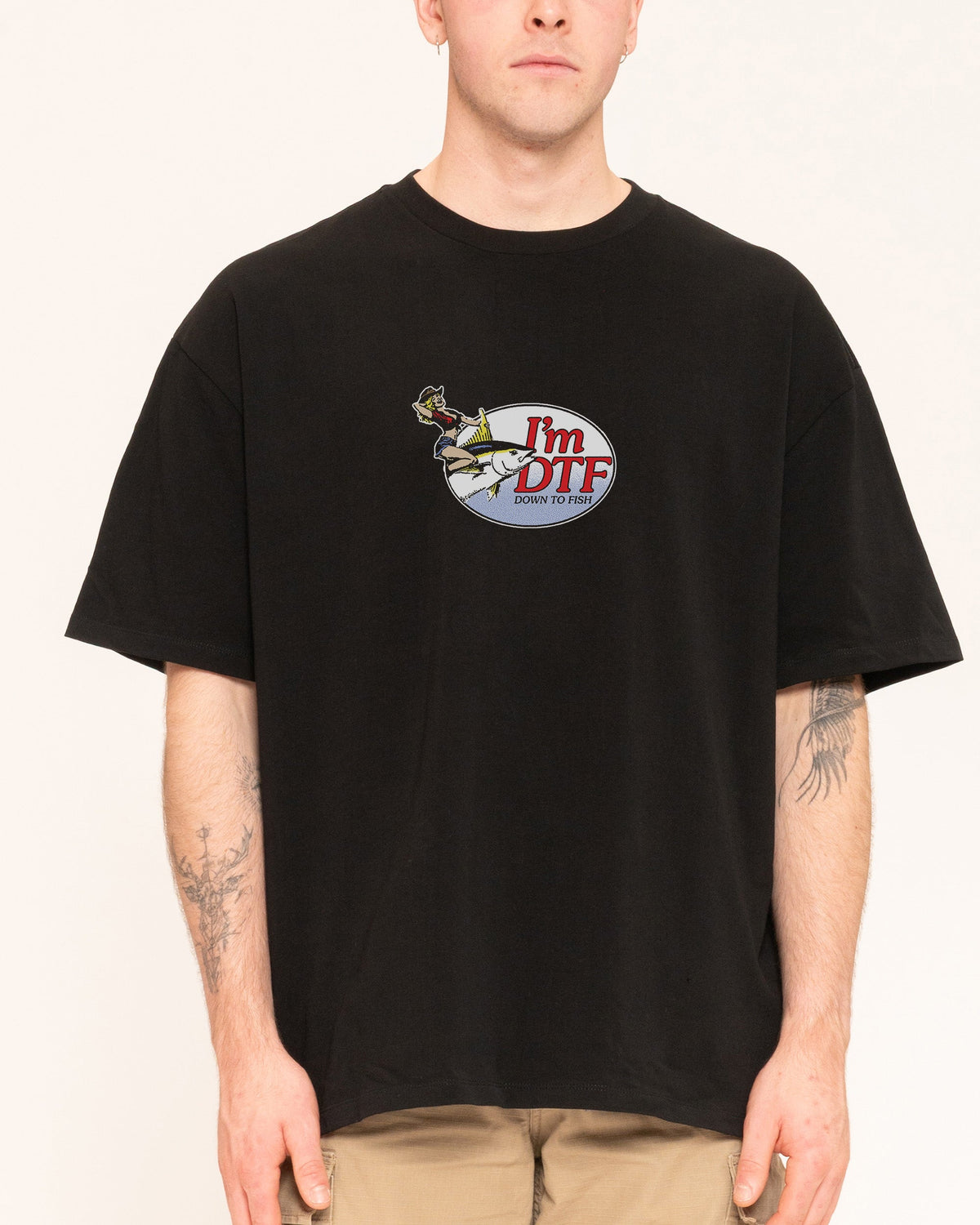 I'm DTF! Oversized Tee product image 1