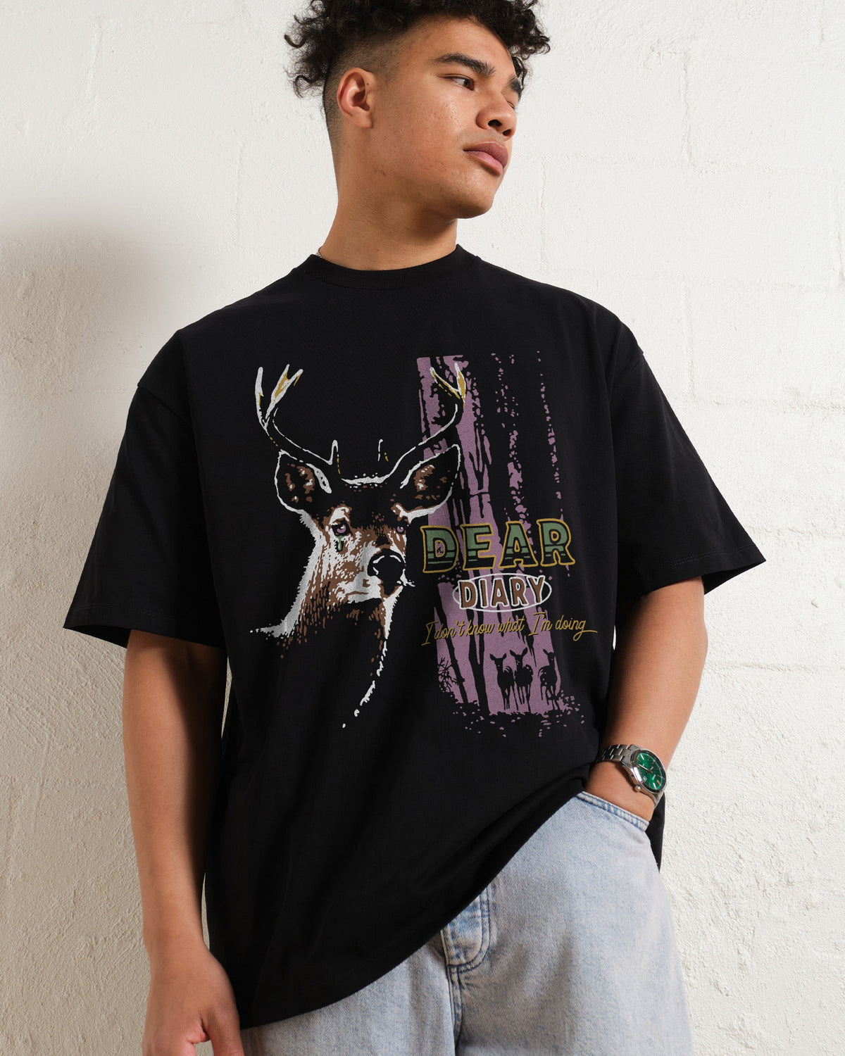 Dear Diary Oversized Tee product image 2