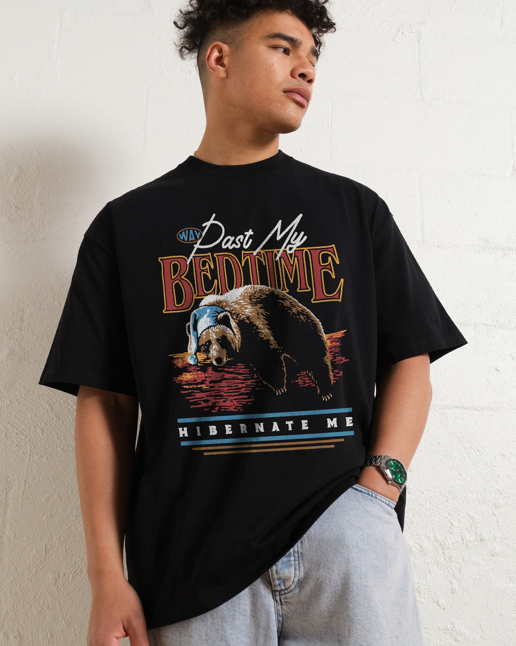 Way Past My Bedtime Oversized Tee product image 2