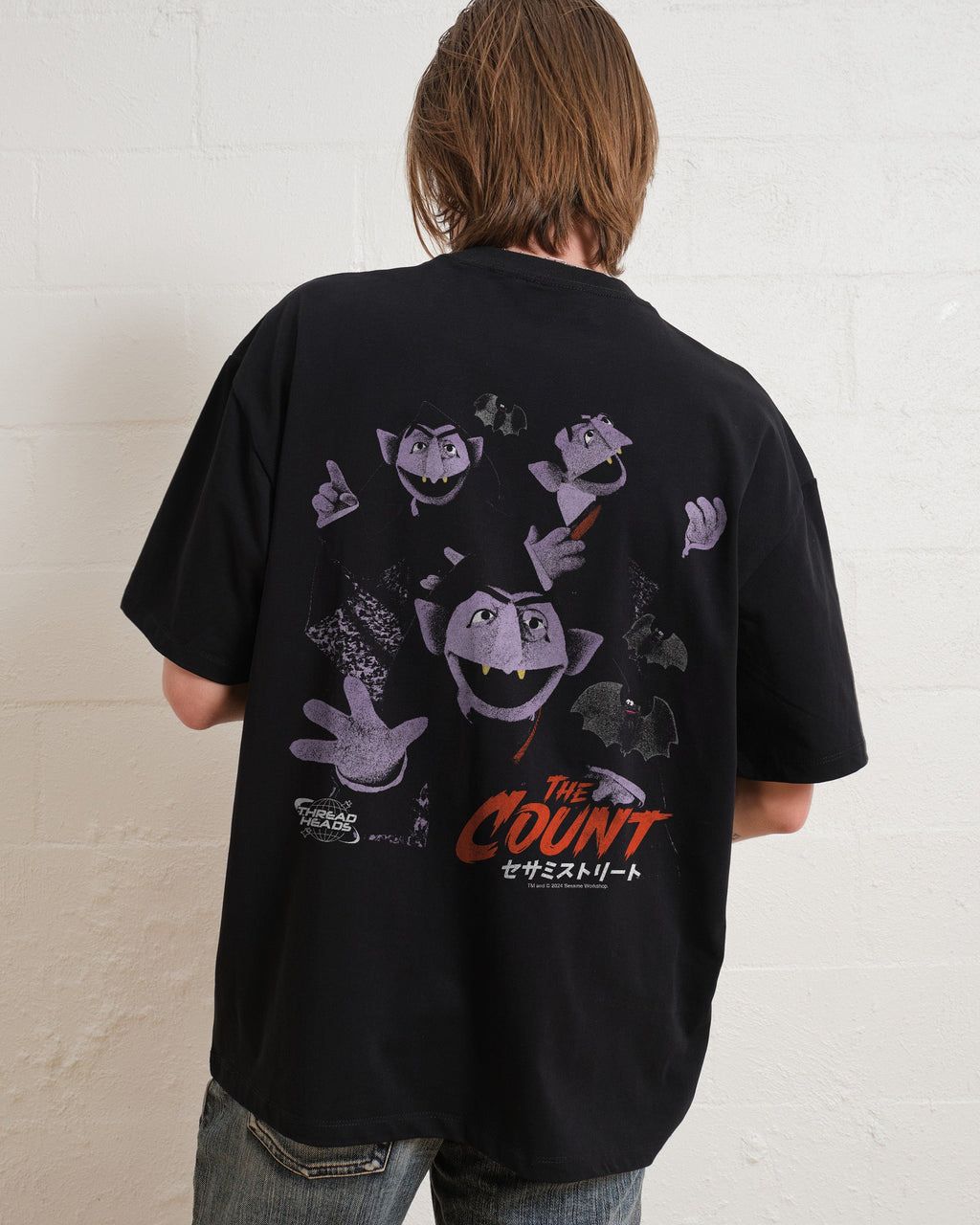 Japan Count Front and Back Oversized Tee product image 3