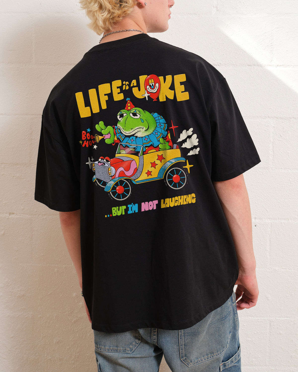 Life is a Joke Oversized Tee product image 3