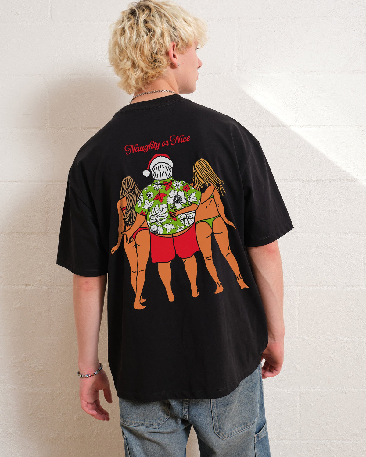 Summer With Santa Oversized Tee product image 1