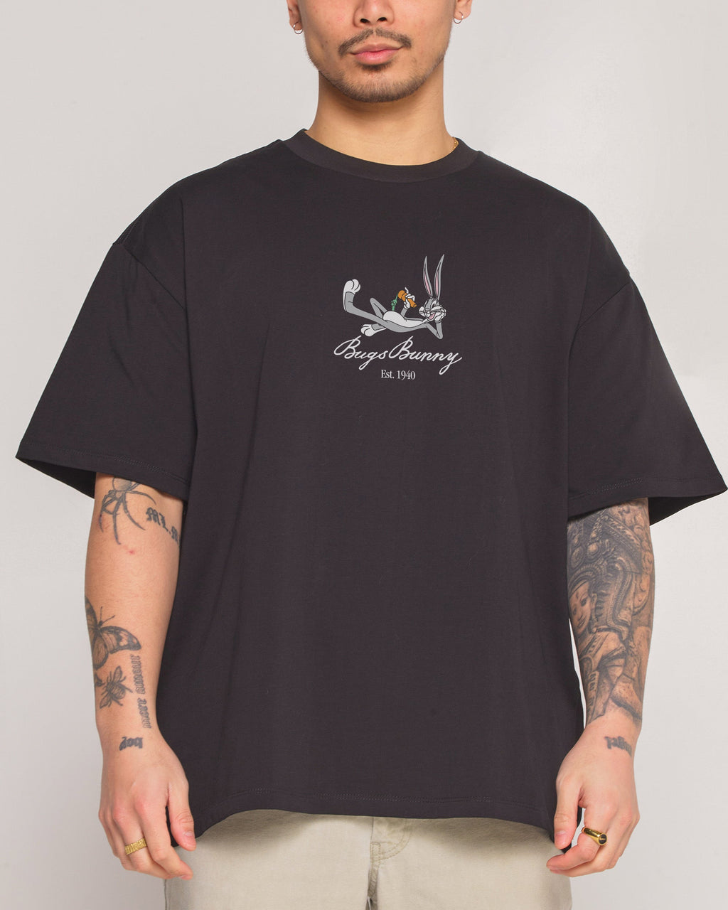 Bugs Bunny Book Crash Oversized Tee product image 4