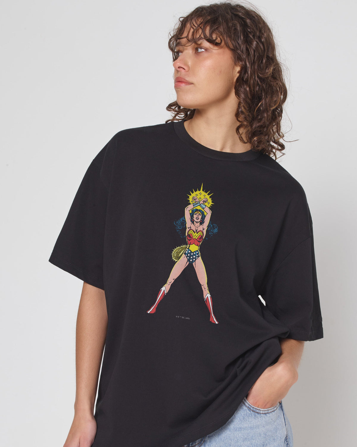 Wonder Woman Power Surge Oversized Tee product image 1