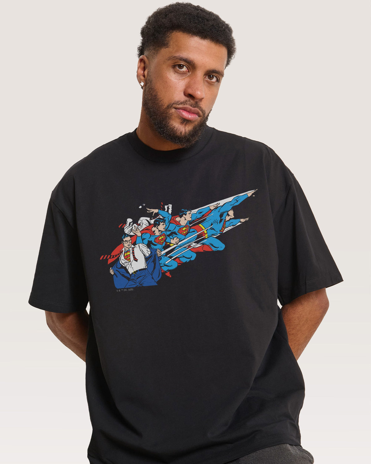 Superman Flying Oversized Tee product image 3
