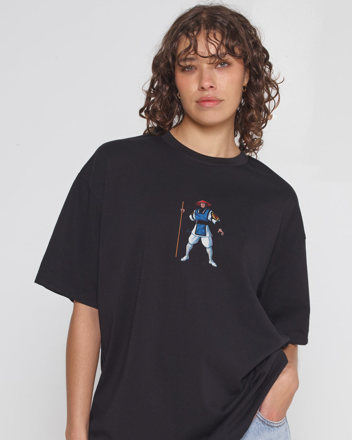 Raiden Mortal Kombat Oversized Tee product image 3
