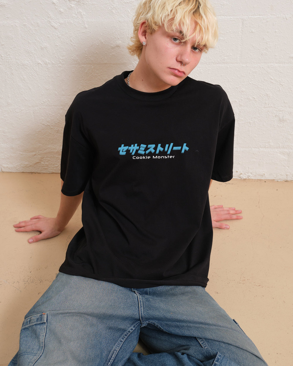 Cookie Kaiju Front and Back Oversized Tee product image 6