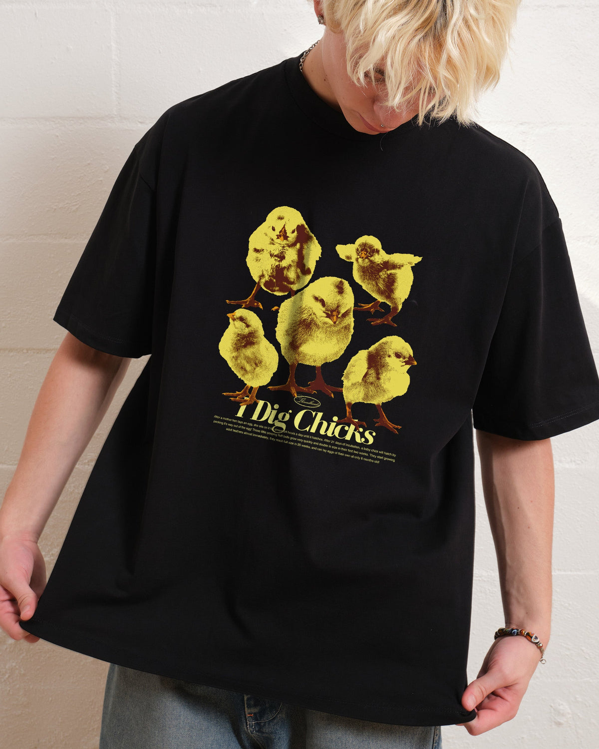 I Dig Chicks Oversized Tee product image 2