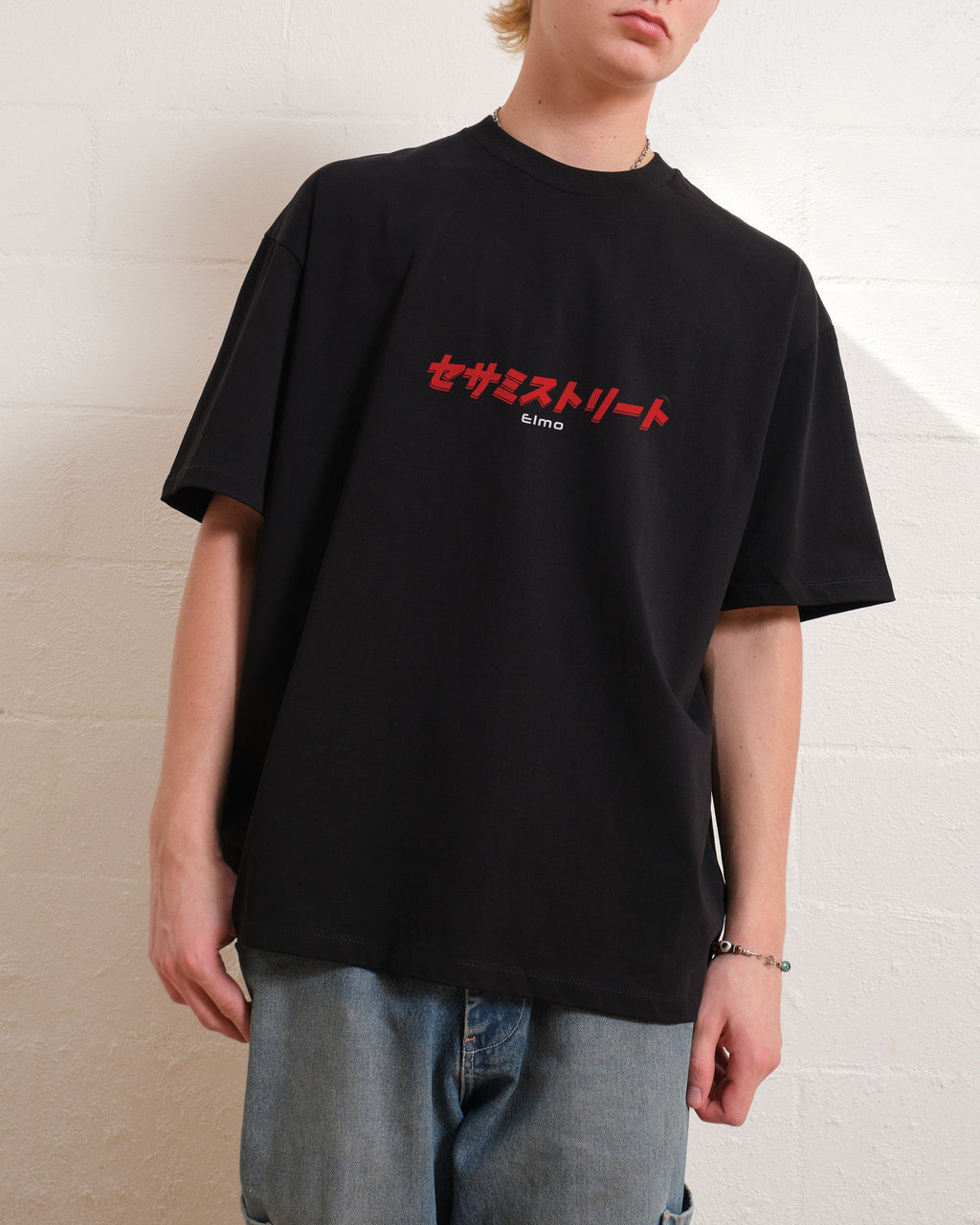 Tokyo Elmo Front and Back Oversized Tee product image 4