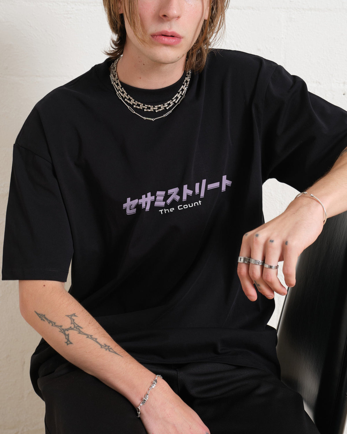 Japan Count Front and Back Oversized Tee product image 4