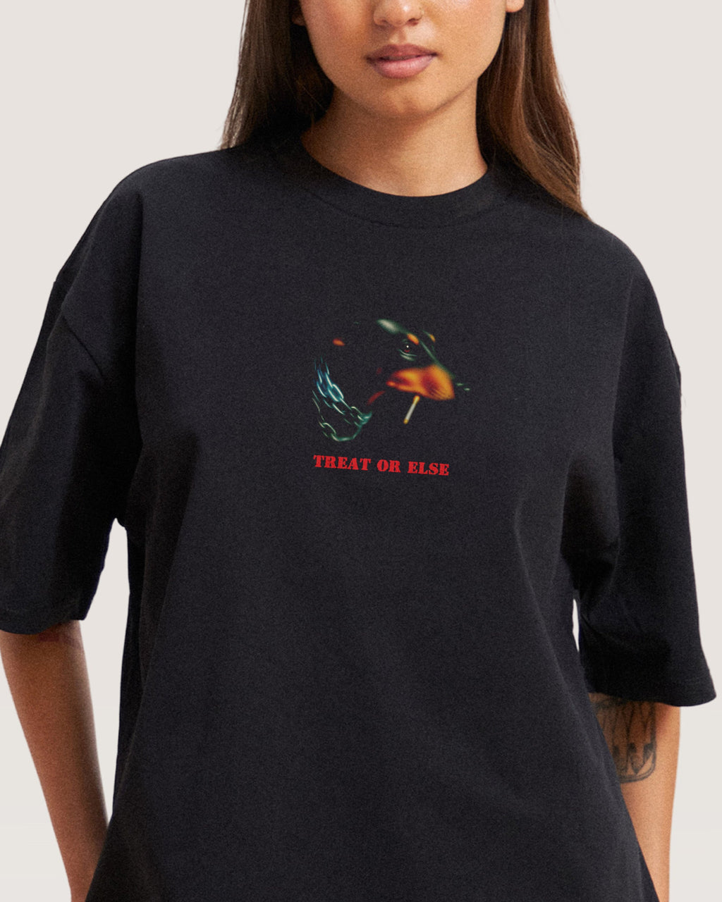 Treat or Else Oversized Tee product image 2