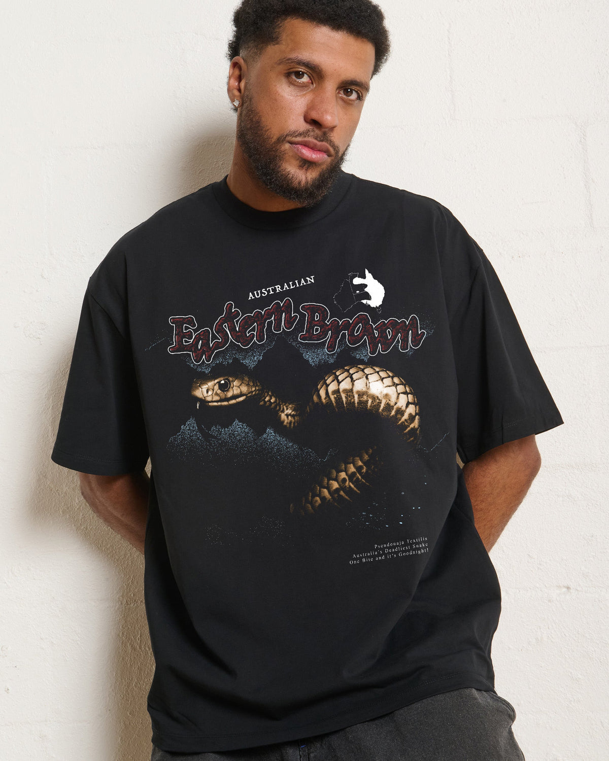 Eastern Brown Oversized Tee product image 1