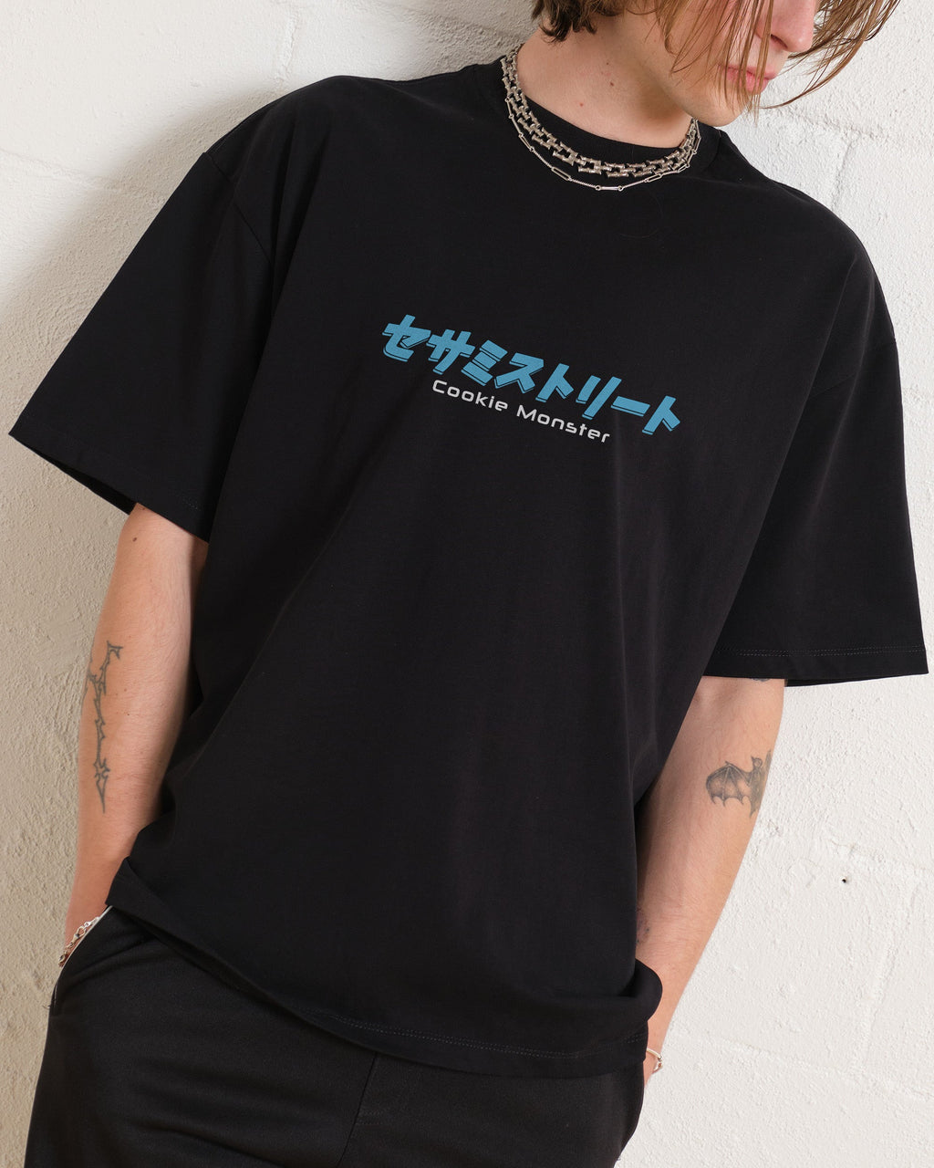 Cookie Kaiju Front and Back Oversized Tee product image 4