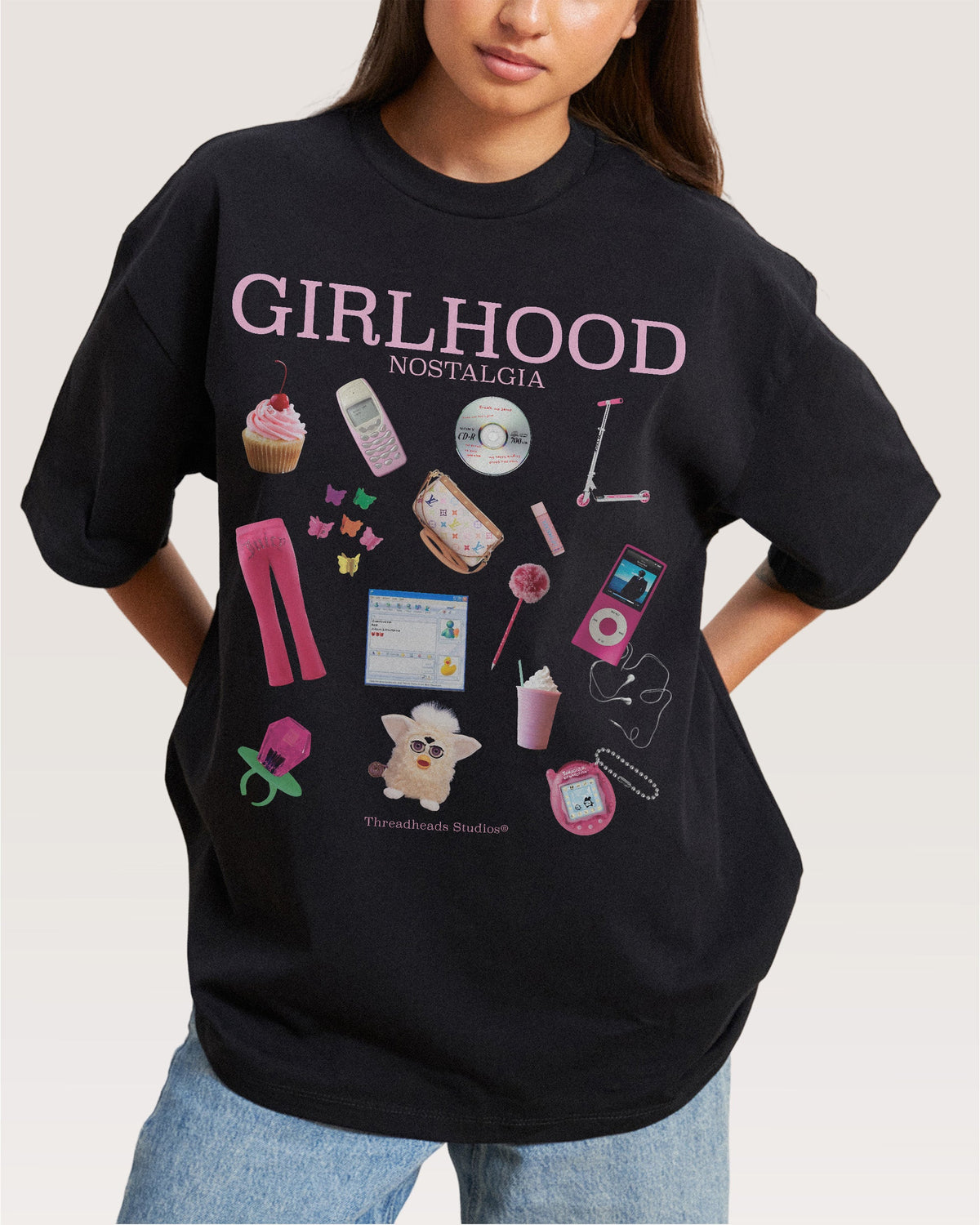 Girlhood Nostalgia Oversized Tee product image 1