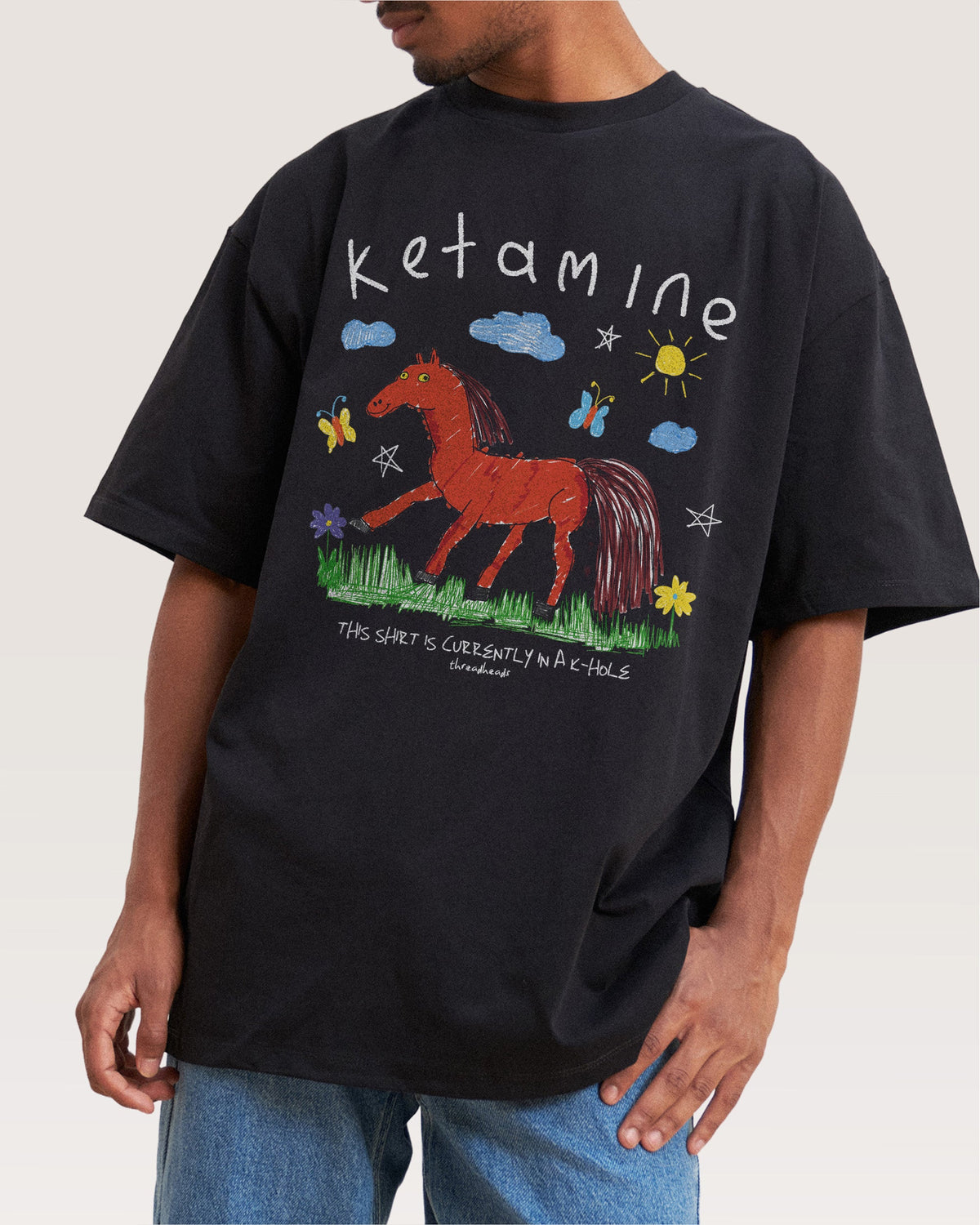 Ketamine Oversized Tee product image 3