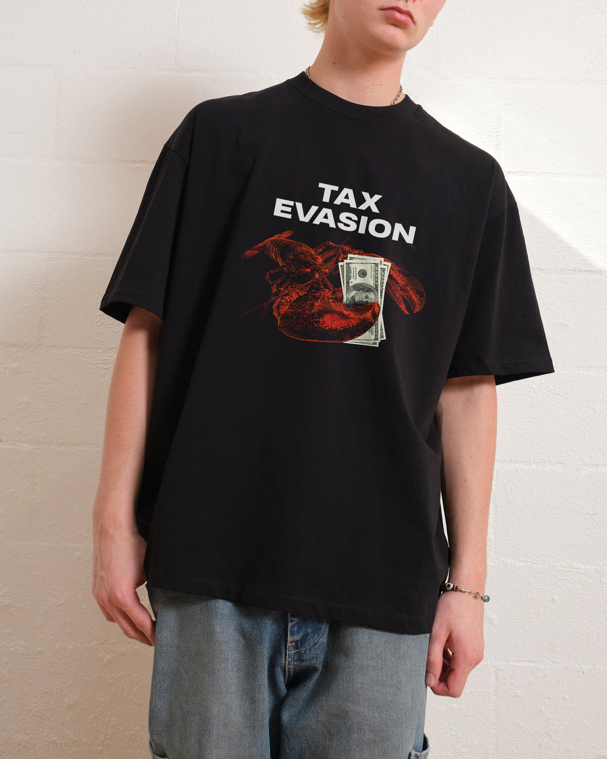 Tax Evasion Oversized Tee product image 2