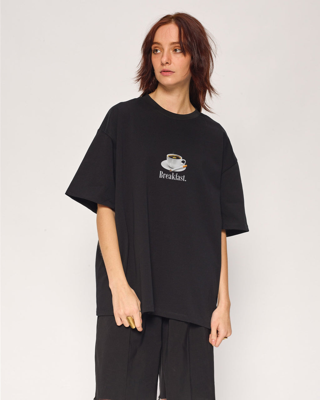 Breakfast Coffee Oversized Tee product image 2
