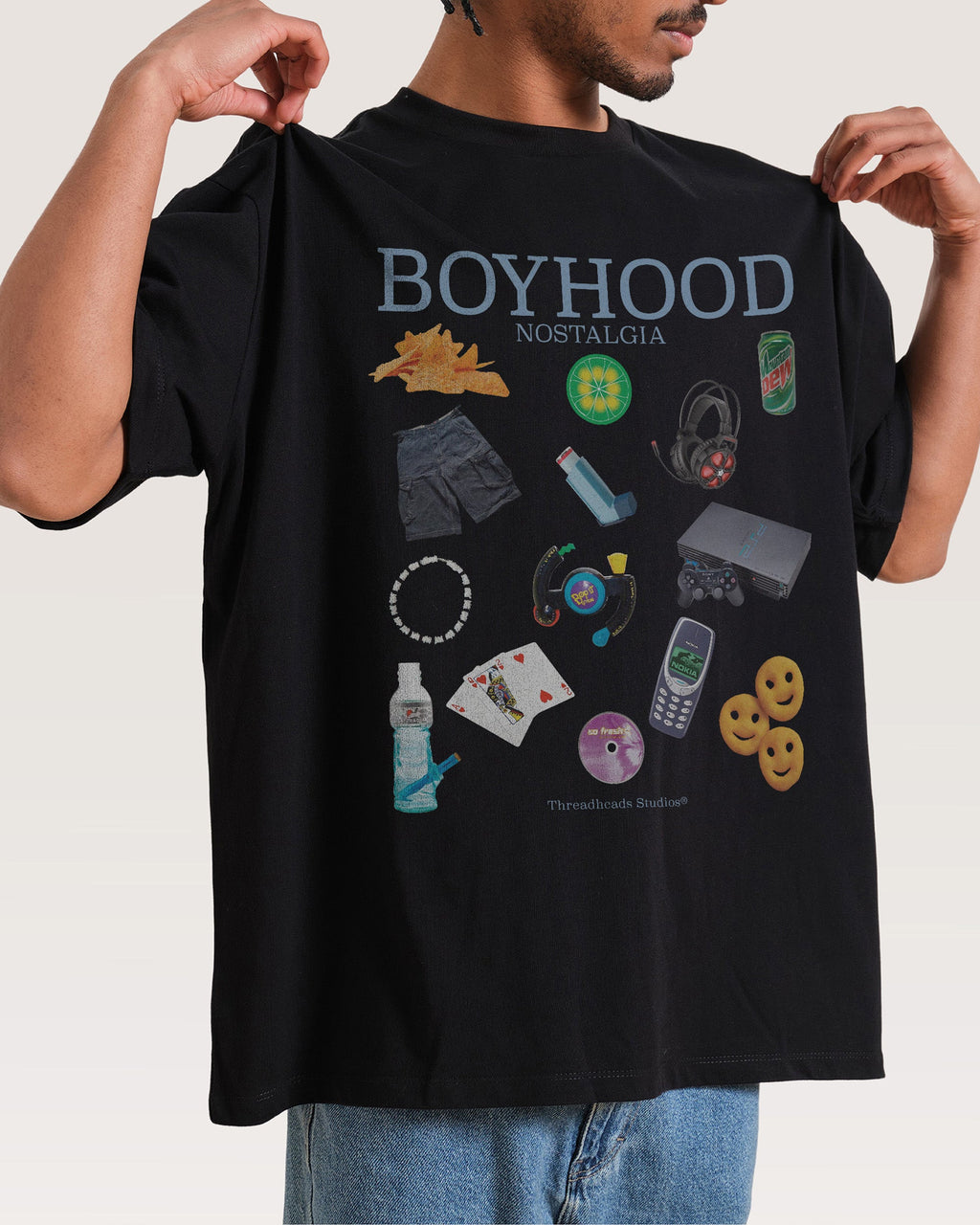 Boyhood Nostalgia Oversized Tee product image 1