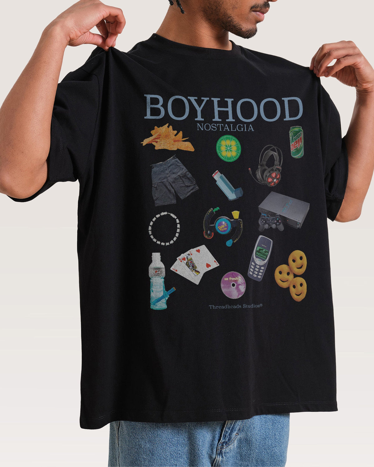 Boyhood Nostalgia Oversized Tee product image 1