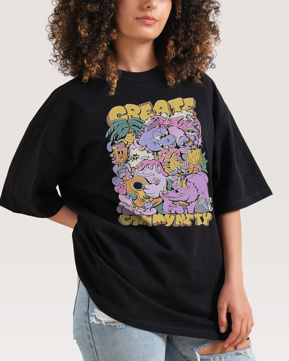 Create Community Oversized Tee product image 1