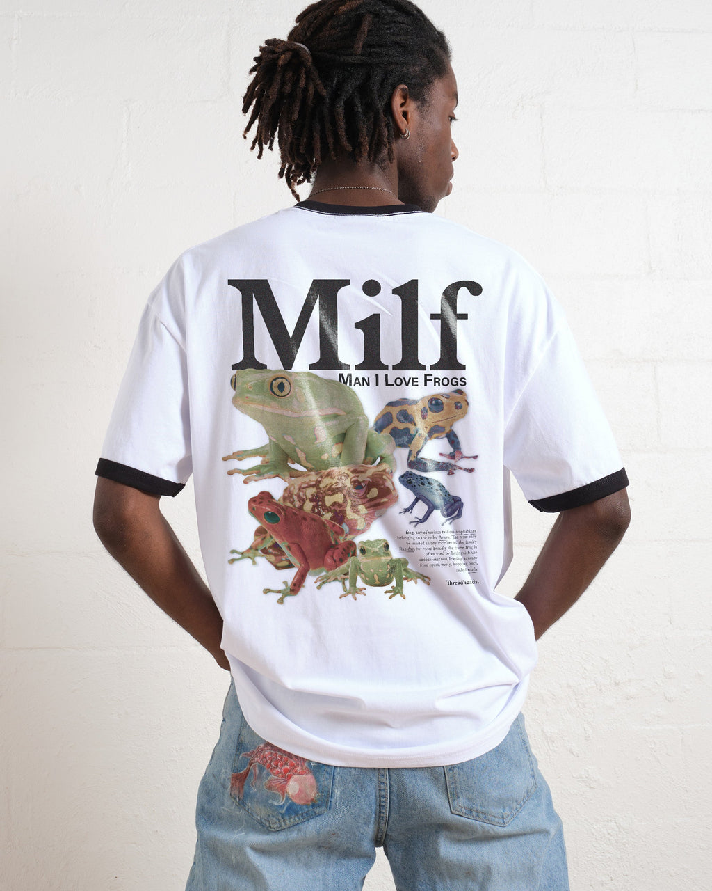Man I Love Frogs Front and Back T-Shirt product image 7